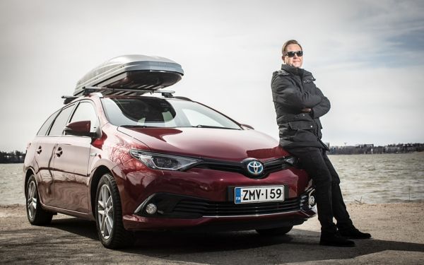 Toni Nordström ja Toyota Auris