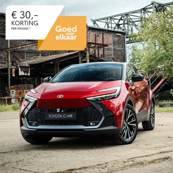 Toyota C-HR private lease actie