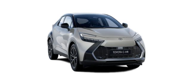 Vooraanzicht van een Toyota C-HR