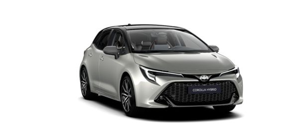 Vooraanzicht van een Corolla Hatchback