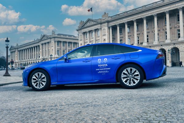 Toyota leverer 500 brintbiler til OL i Paris 2024