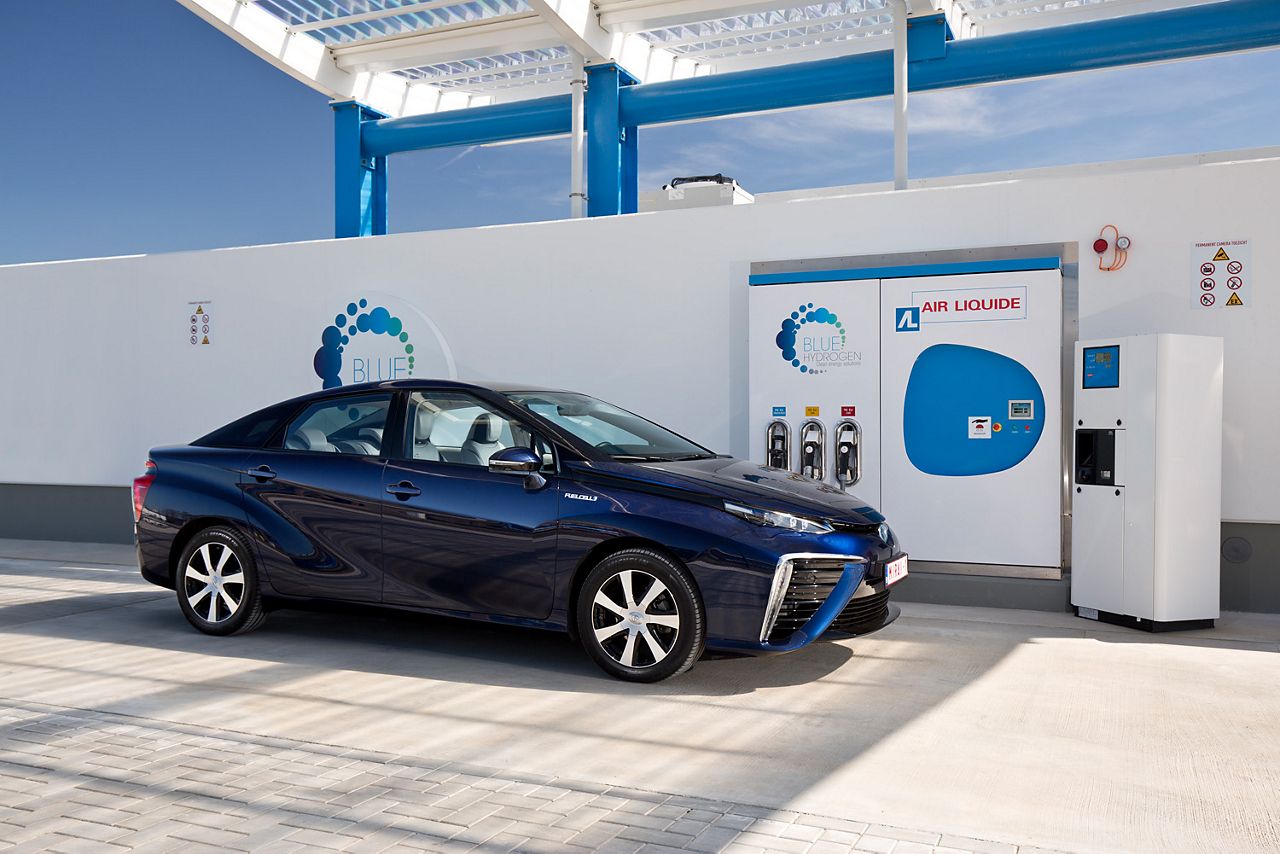 First public hydrogen station in Zaventem Toyota Europe