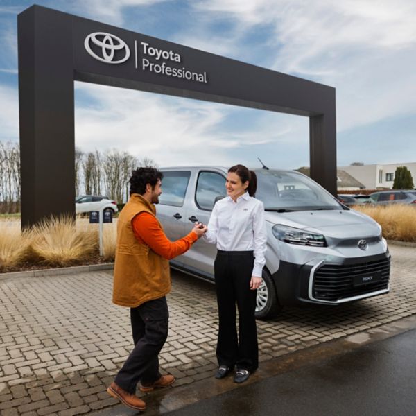 Toyota Proace, driekwart voor