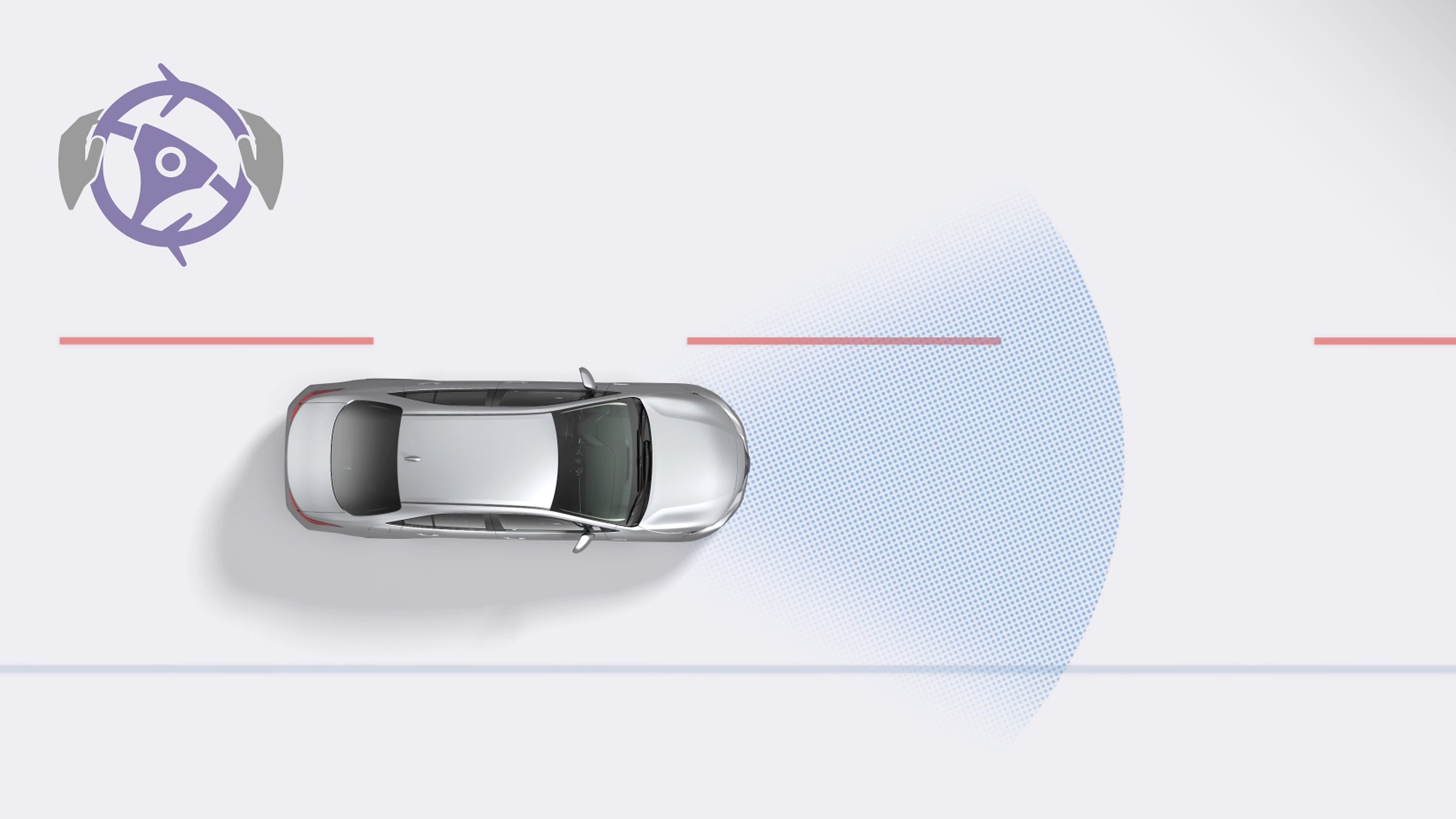 Zo werkt Lane Trace Assist