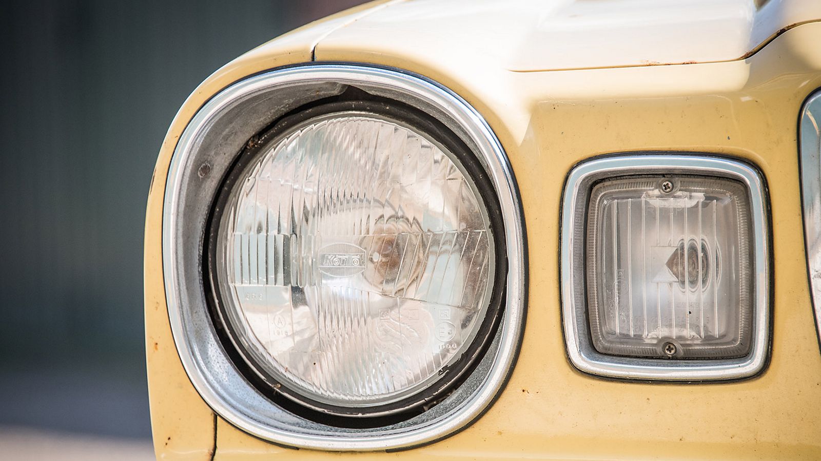 Toyota, exterieur, cressida, geel, koplamp