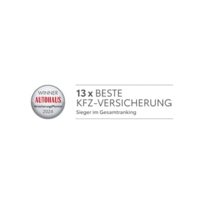 Die beste Kfz-Versicherung – ausgezeichnet durch den AUTOHAUS VersicherungsMonitor