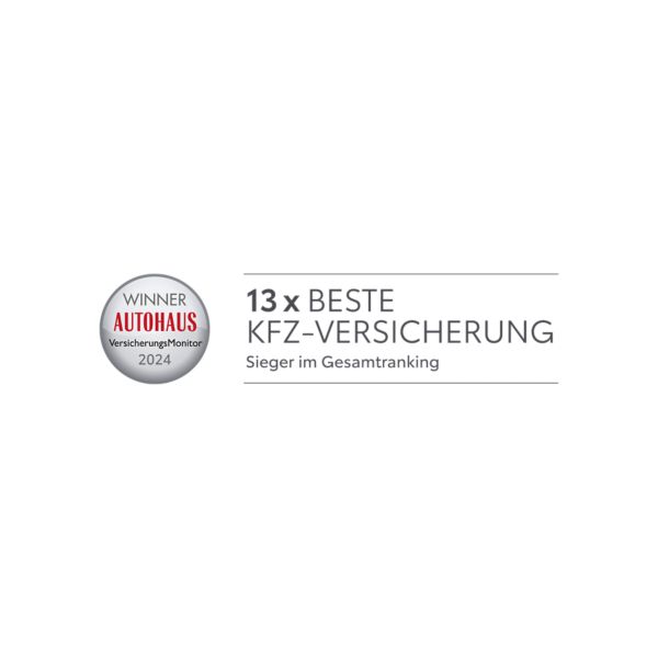 13x Beste KFZ-Versicherung