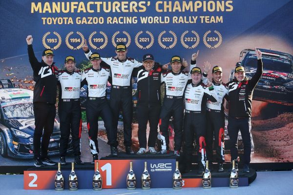 WRC 2024 Rd13 Podio Japao