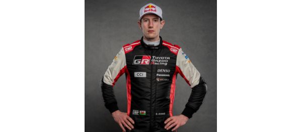 Portrait of driver, Elfyn Evans