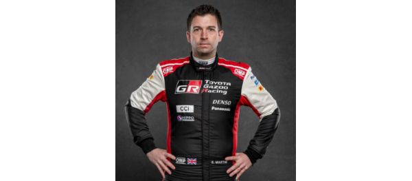 Portrait of co-driver, Scott Martin