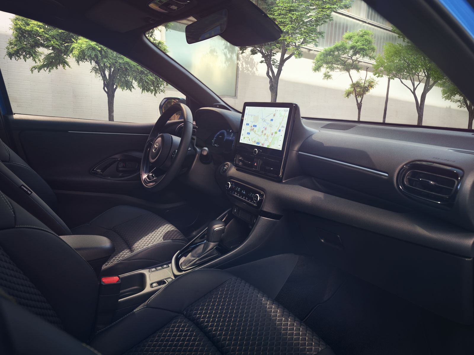 Az utastér látképe.