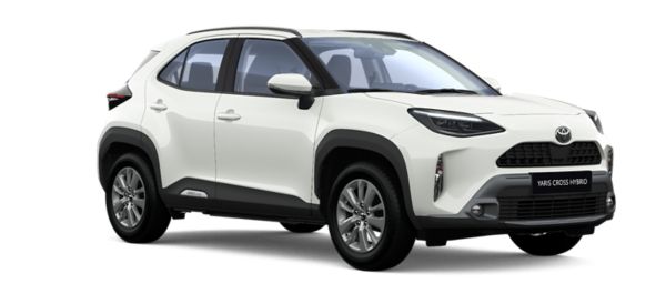 бял  Yaris Cross hybrid