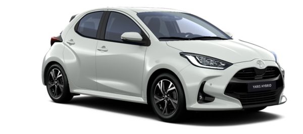 Бяла перла Yaris Hybrid Chic Extra