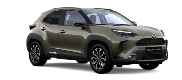 патиниран бронз Yaris Cross hybrid