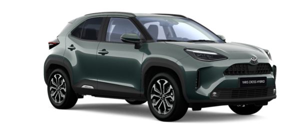 металическо сив Yaris Cross hybrid