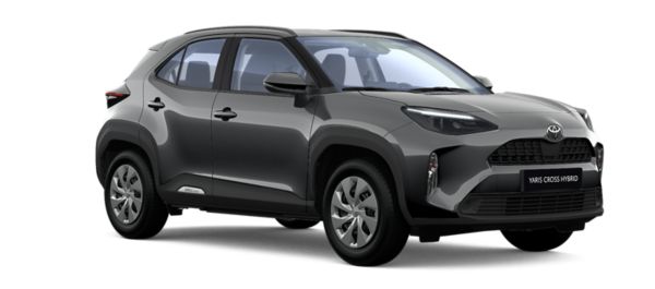 Пепеляво сив Yaris Cross hybrid