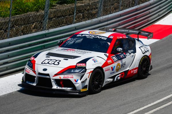 Toyota GR Supra em prova