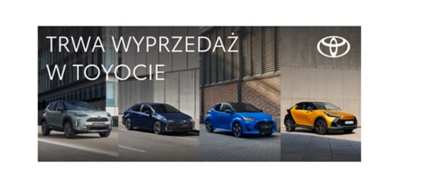 Toyota Wyprzedaż 2024