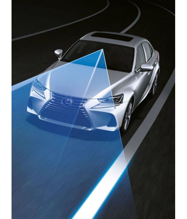 lane departure alert on a lexus