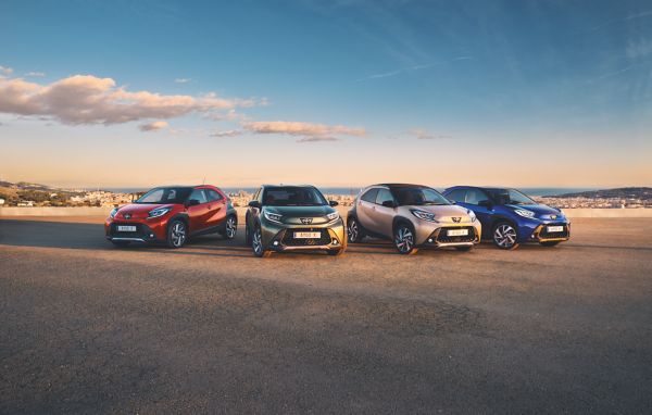Toyota Aygo X range