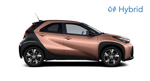 Ein metallic grau lackierter Toyota bZ4X ist in der Seitenansicht vor einem weißen Hintergrund zu sehen.