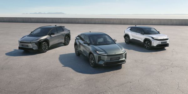 bZ4X, TOYOTA C-HR+, URBAN CRUISER lineup