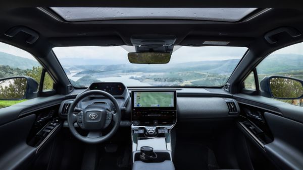 BZ4X interior