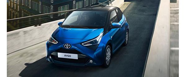 Botones del Toyota AYGO