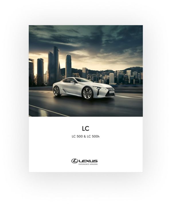 Lexus LC Modellbroschüre