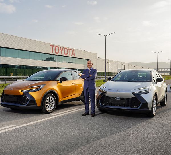 Nu starter produktionen af helt ny Toyota C-HR