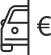 Car euro icon