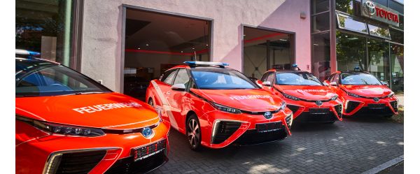 Полицейски автомобили Toyota Mirai