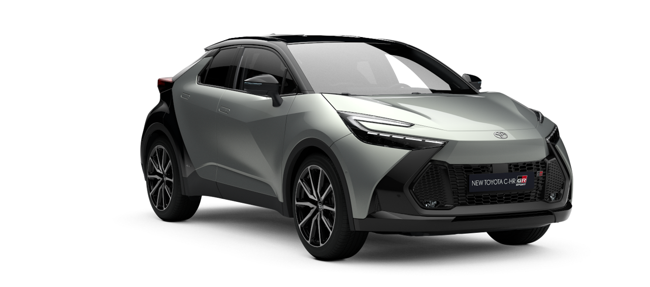 Toyota C-HR GR SPORT z podpisem.
