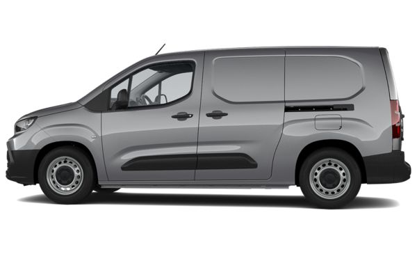 Beyaz Toyota Proace City Cargo ön ve yan görünüşü