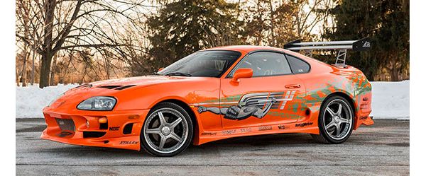 Coche Toyota Supra en Fast and Furious