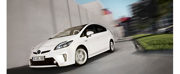 Coche Toyota Prius en La la land