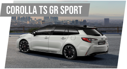 Toyota Corolla TS Kombi GR SPORT z podpisem.