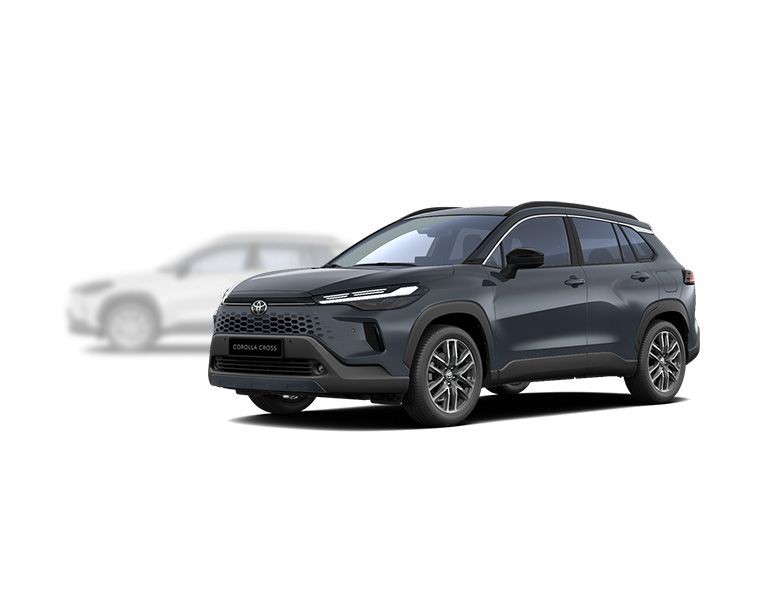 grauer Toyota Corolla Cross