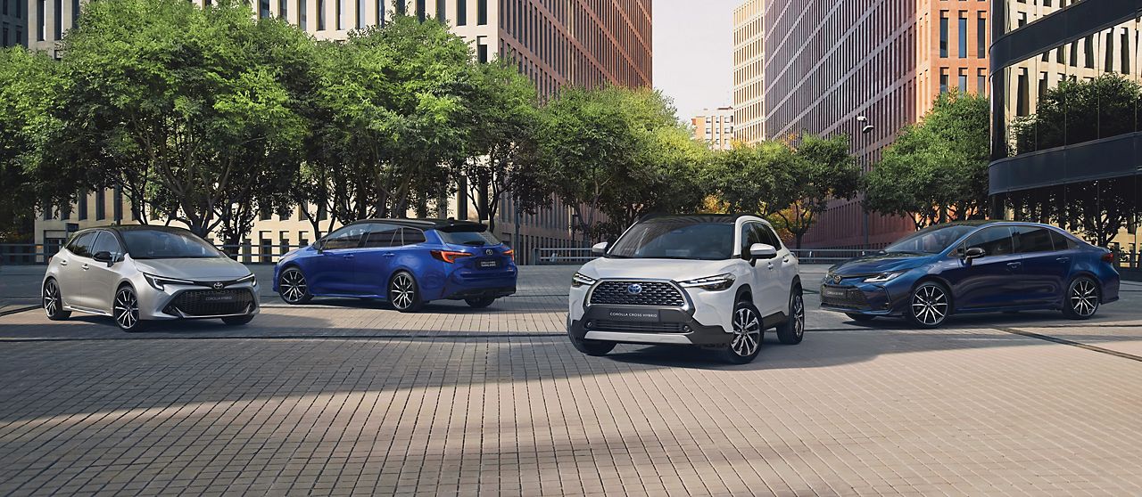 Toyota corolla electric range sale