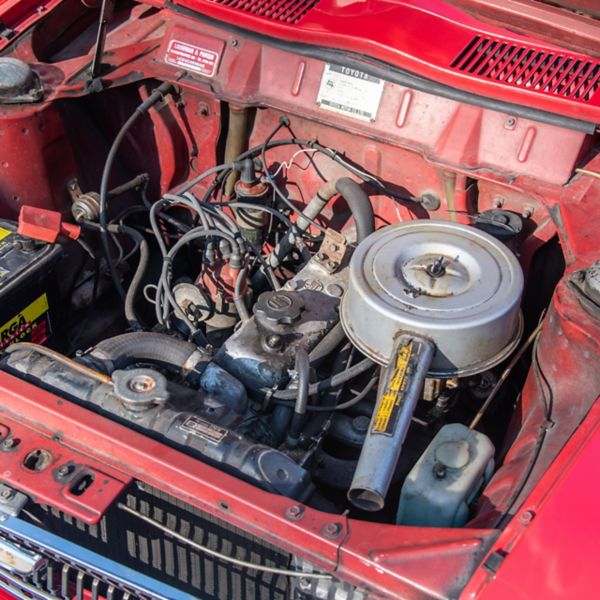 Toyota, Corolla, exterieur, motorblok