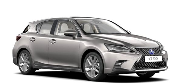 Profil boczny Lexusa CT