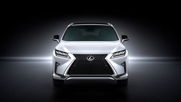 Lexus RC F front of car