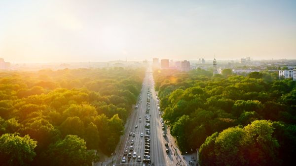 Toyota diversity image of a road with a sunset