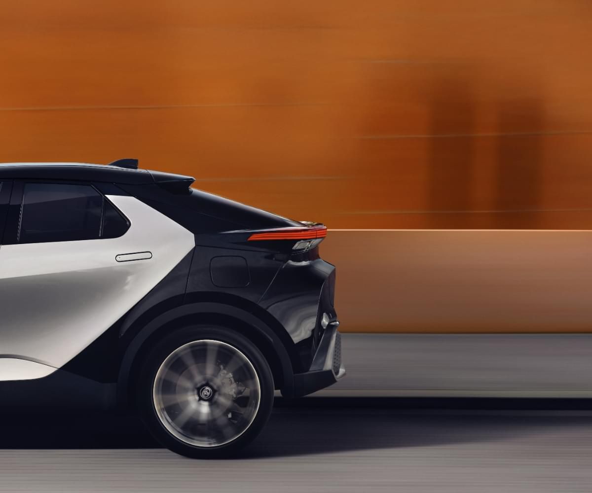 Tylna część nadwozia Toyoty C-HR Plug-in Hybrid
