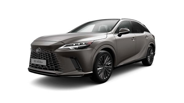 Studio image of the Lexus RX 450h+