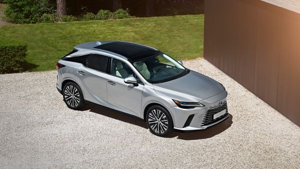 A Lexus RX parked on a driveway