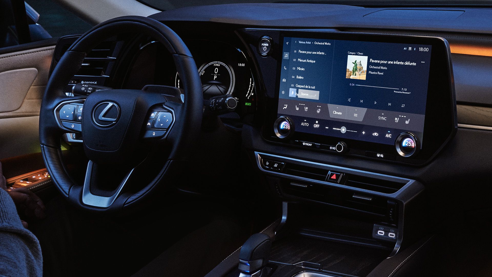 The Lexus multimedia system