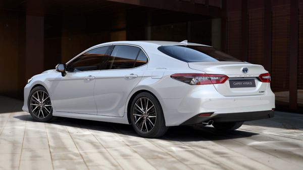 Toyota Camry parked on road