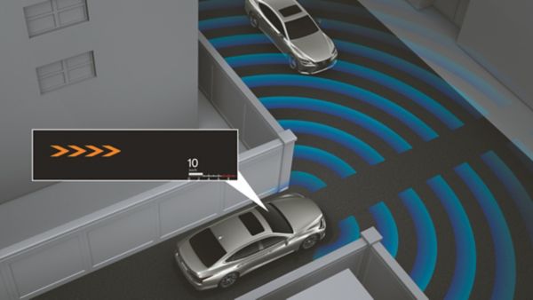 Lexus Safety Front Cross Traffic Alert