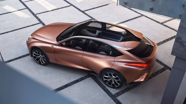 aerial side shot of the Lexus LF-1 Limitless